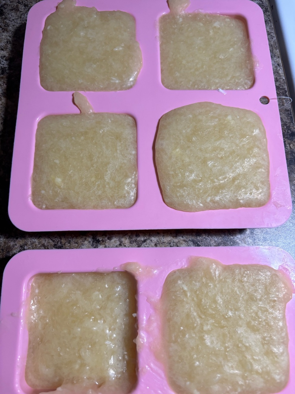 Handmade Soap Bars - honey Castile hot process